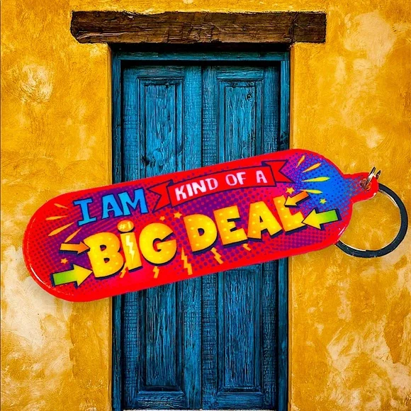 I’m Kind of A BIG Deal Retro 2014 Keychain Key Holder Deadstock Trending