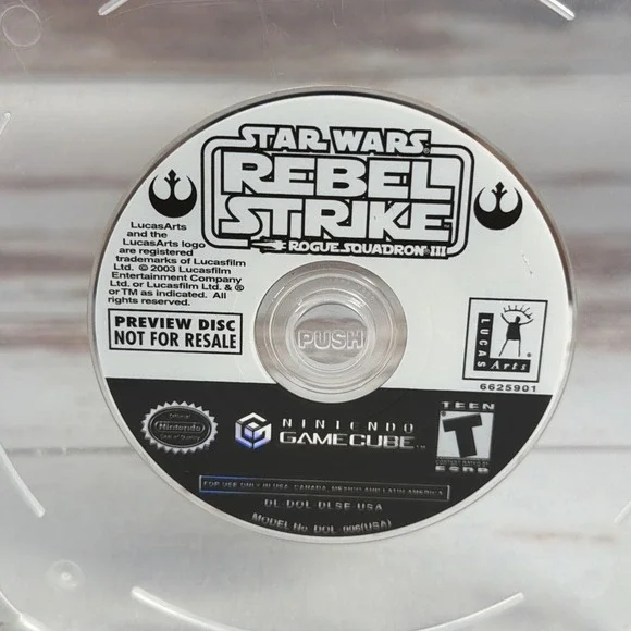 Star Wars Rogue Squadron III Rebel Strike GameCube Tested Disc Only Used