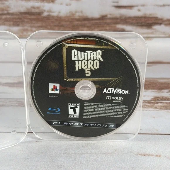 Guitar Hero 5 (Sony PlayStation 3, 2009) PS3 Disc Only! Works Great! Fun!