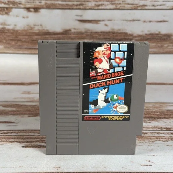 Super Mario Bros. / Duck Hunt Nintendo NES Authentic Cartridge Only Used