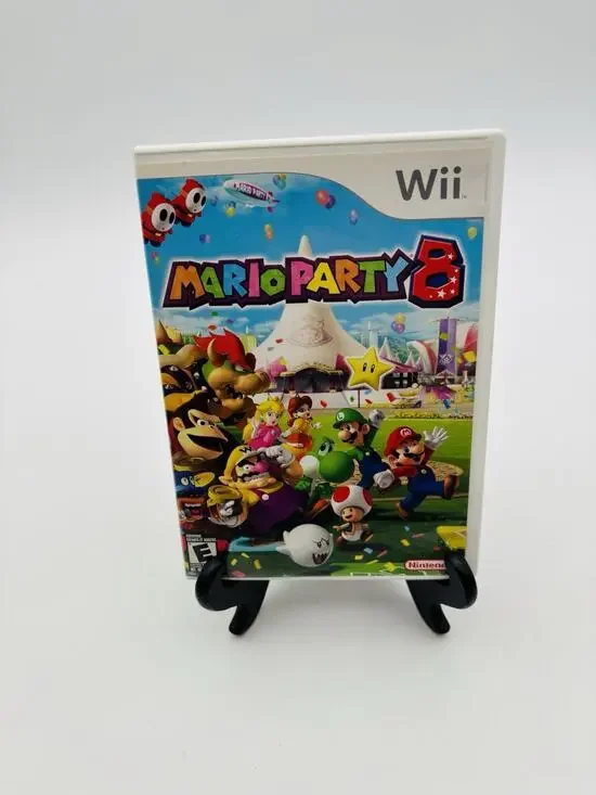 Mario Party 8 Nintendo Wii CIB Complete W/ Manual Case & Game 2006 Tested Works