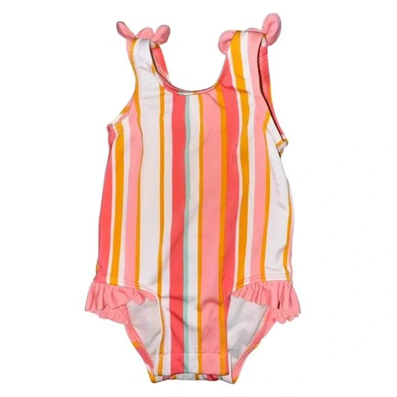 🎀3/$23🎀 Cat & Jack Pink Striped Swimsuit