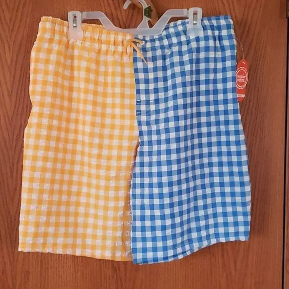 Boys NWT Wonder Nation Swim Trunks Swim Shorts