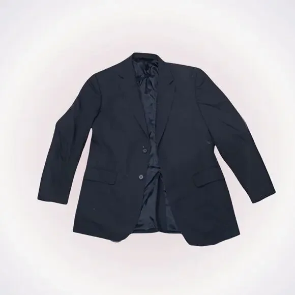 Jos A. Bank navy blue two button blazer dinner jacket | Sz 42R