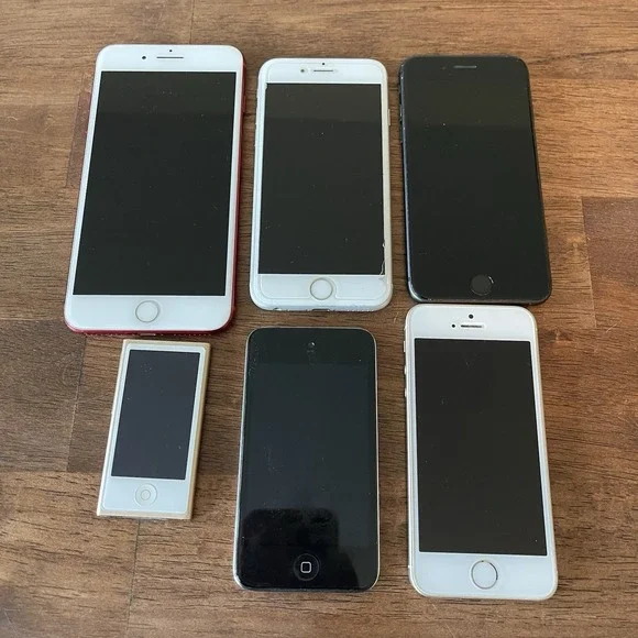 iphone iPod Lot Parts Only‎ A1784 A1688 A1662 A1446 A1367 Red Gold Black Silver