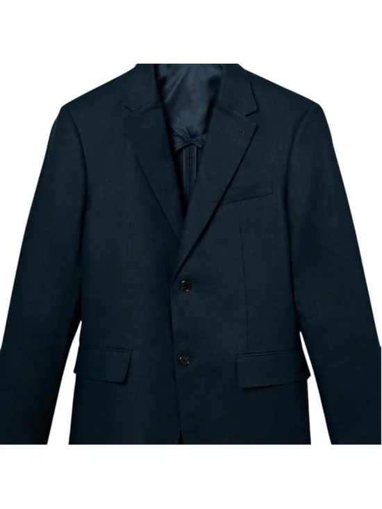 CLUB MONACO Men’s Summer Linen Blazer Navy Blue Marine Size 36