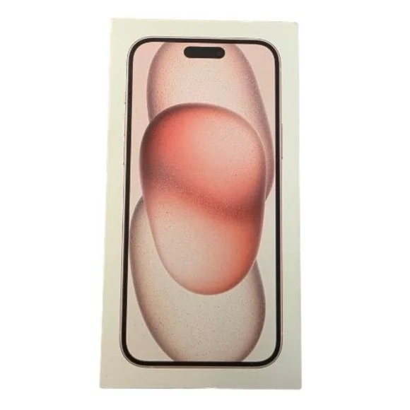 Apple iPhone Box Only 15 plus‎ Pink Smartphone Empty