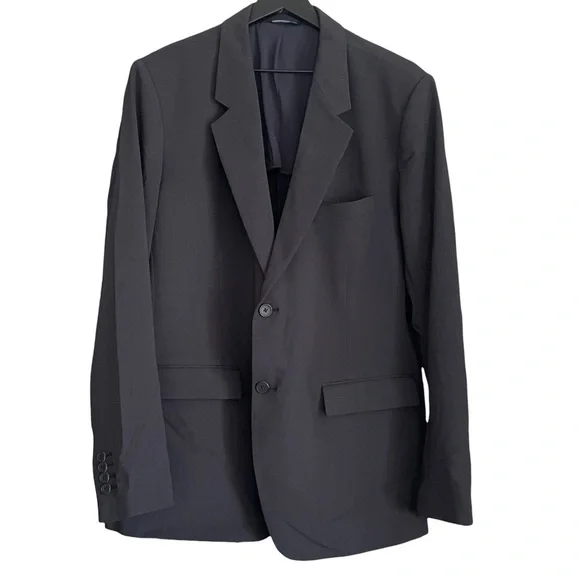 Ministry of Supply Velocity Suit Jacket Blazer Dark Charcoal Size 44 Trim Fit
