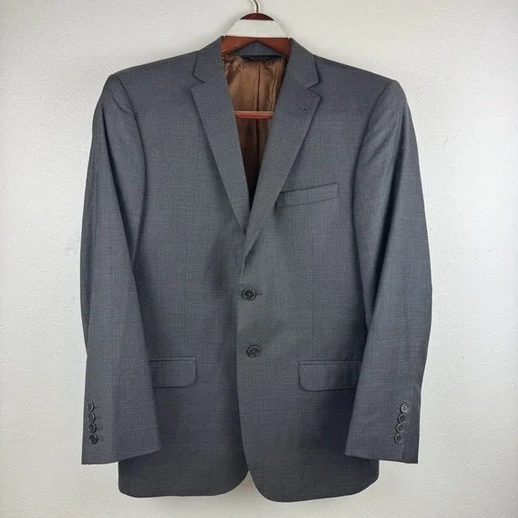 Jos A Bank Joseph Blazer 39R Slim Fit Charcoal wool Metropolitan Coat‎ Jacket