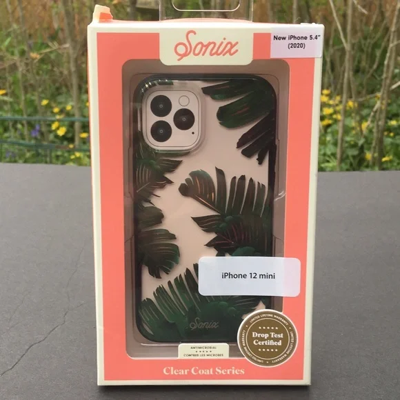 Sonix Case For iPhone 12 Mini Bahama Clear Coat Series Drop Test Certified New