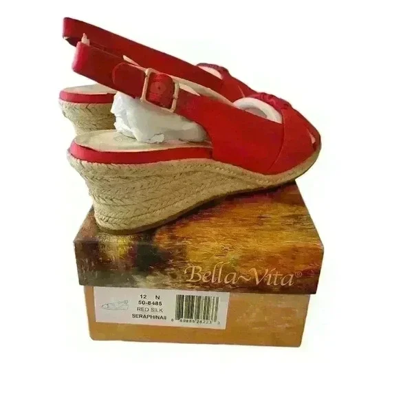 Bella Vita Women's Espadrille Sandal Shoe Size 12