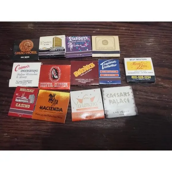 Vintage Las Vegas matchbooks