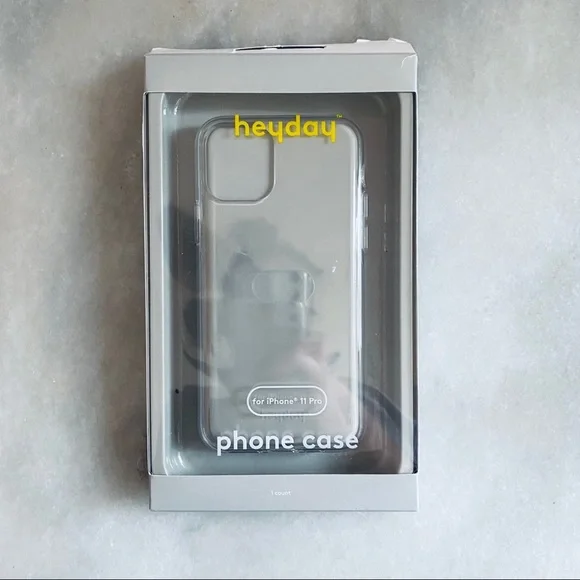 Heyday clear iPhone 11pro phone case