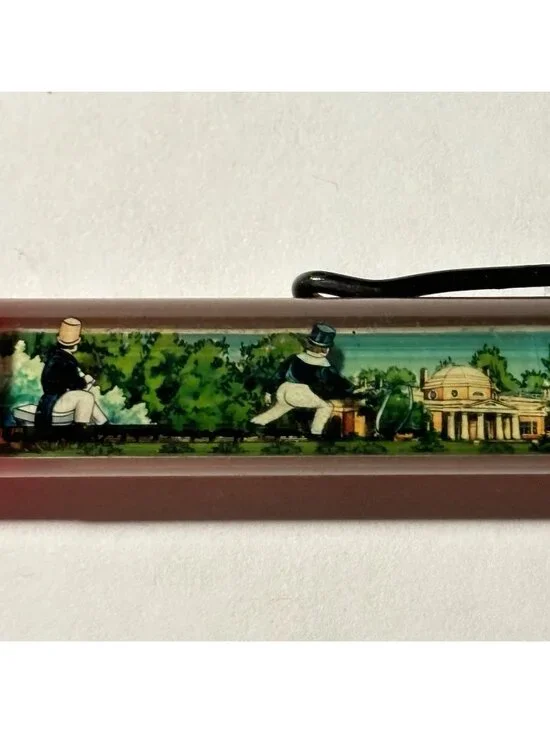 Monticello Home of Thomas Jefferson Floaty Pen Virginia Souvenir 3rd President