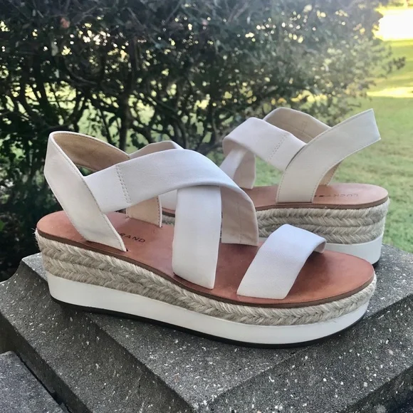 Lucky Brand Johannas Flatform Espadrille Sandal Size 9 NEW