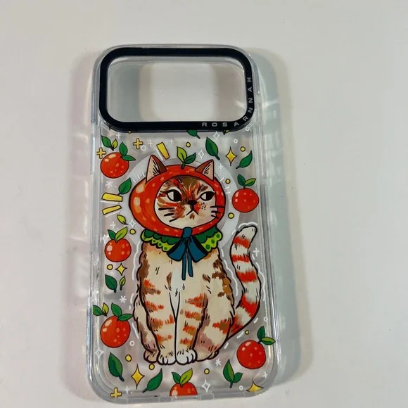 Rosarnnah Brand‎ Iphone16 Protective Cats Party Phone Cover Design