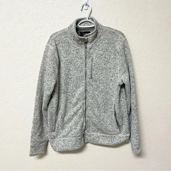 Lucky Brand Mens Los Feliz Half-Zip Mock Neck Sweater Zip Size L