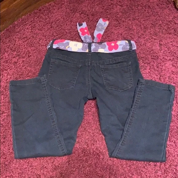 Gymboree Dark Blue Denim pants 5 Adjustable Waist​