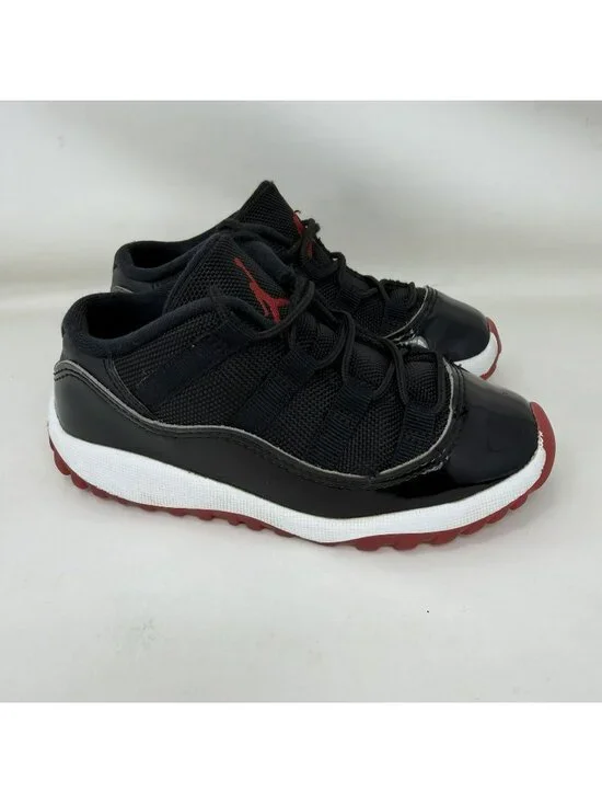 Nike Air Jordan 11 Retro Low Bred Shoes Toddlers Size 10C