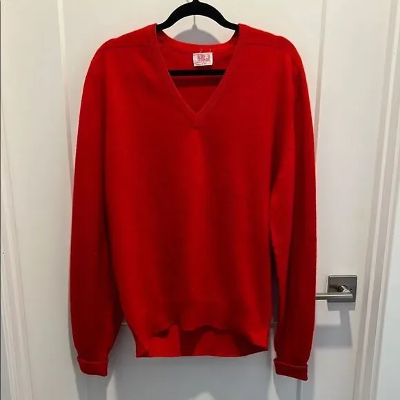 Vintage N Peal 100% Pure Cashmere Made In Scotland Size Medium/Large