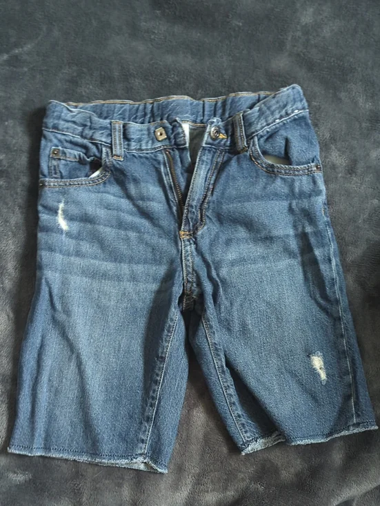 Gymboree Boys' Distressed Blue Denim Jean Shorts