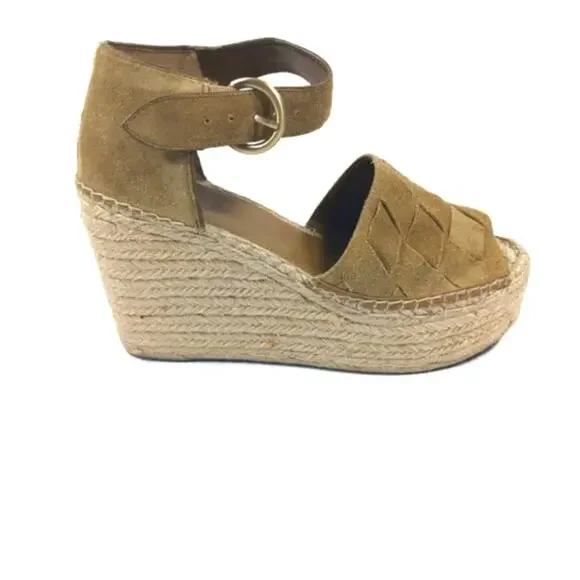 Marc Fisher Espadrille Platform Sandals GUC Size 11M      SS1501
