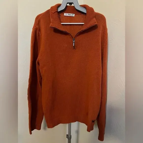 H.E. by Mango Blacksmith Wool Blend Sweater Size Small