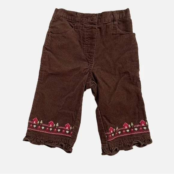 GYMBOREE “TYROLENE LURE” Cotton Corduroy Pants - 6-12M