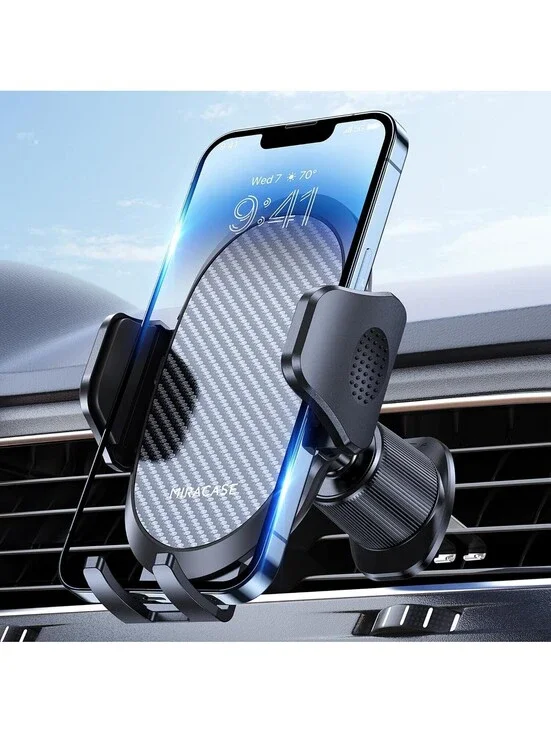Miracase Phone Holders for Your Car with Metal Hook Clip Air Vent Cell Phone St