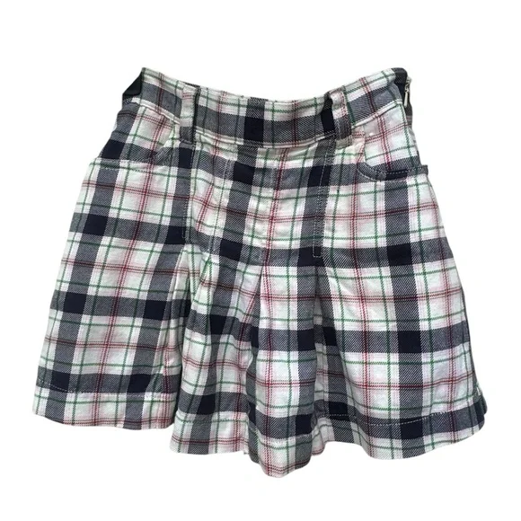 Gymboree Plaid Skirt with Shorts & Pockets size 6