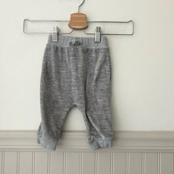 Cozy Gymboree Soft Gray Baby Pants 9-12 Months