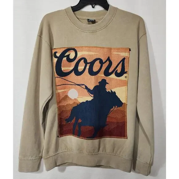 Coors Cowboy hoodie men Small