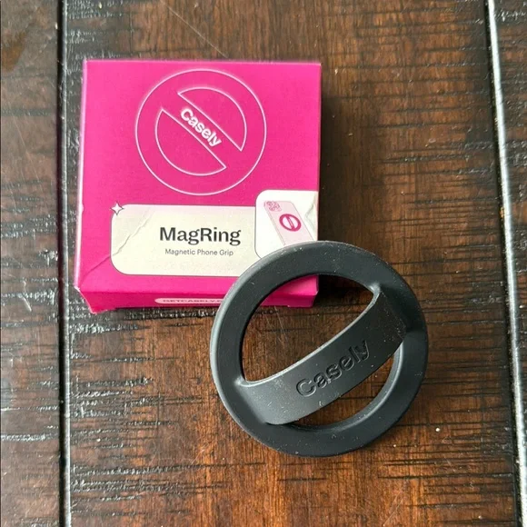 Casely MagRing Magnetic Phone Grip in Black