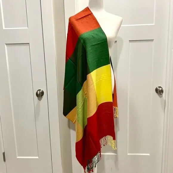 New Fashion Colorful Plaid Wrap