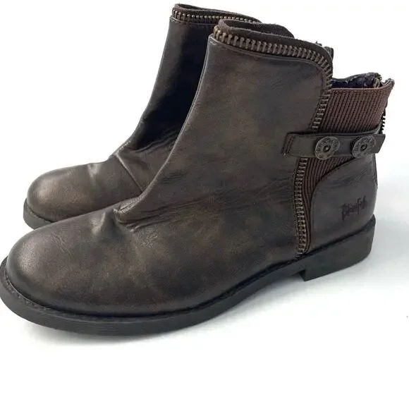 🆕 Blowfish kids short boots booties size 6 brown