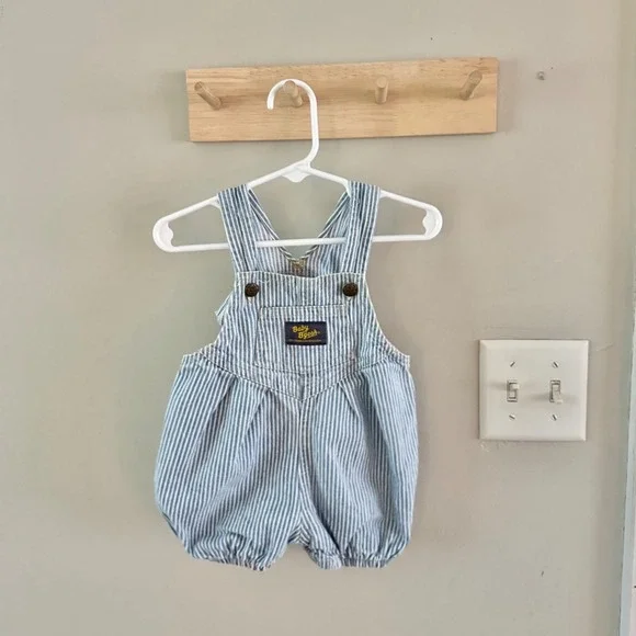 Vintage OshKosh vestback bubble romper