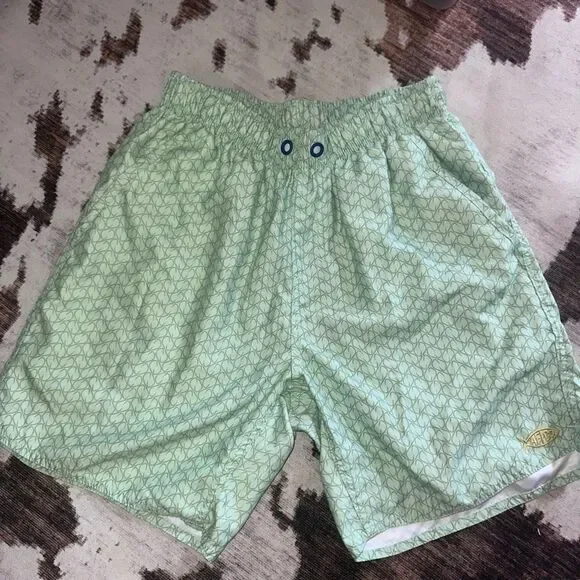 Aftco Fishing Shorts swim trunks Men’s green