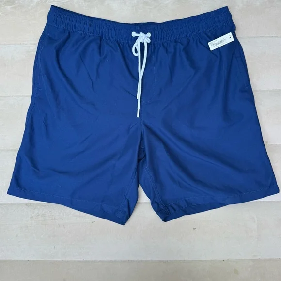 Amazon essentials men’s Blue Swim Trunks Adjustable Waist‎ and Lightweight XXL