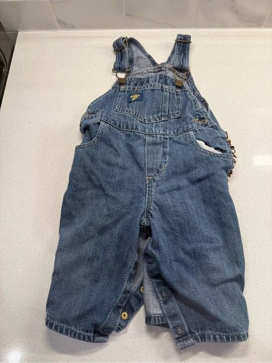 OshKosh B'gosh Denim Overalls in Blue