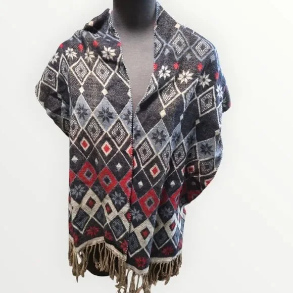 VINTAGE PERRY ELLIS SCARF IN EXCELLENT CONDITION OSFM