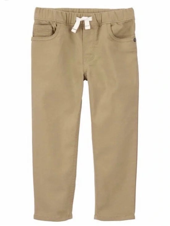 OshKosh B'gosh Tan Pull-On Chino Joggers