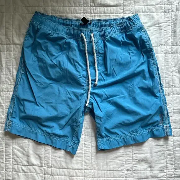 banana‎ republic blue swim trunks sz L board shorts beach resort