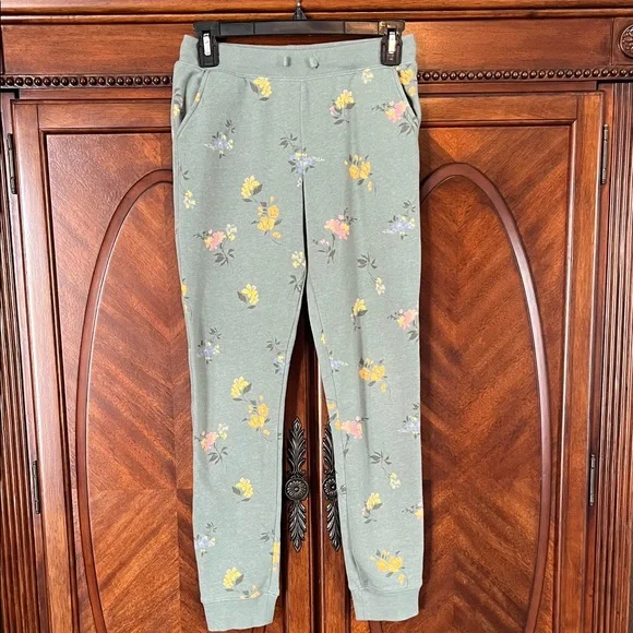 OshKosh B'gosh Girl’s  Cozy Floral Joggers