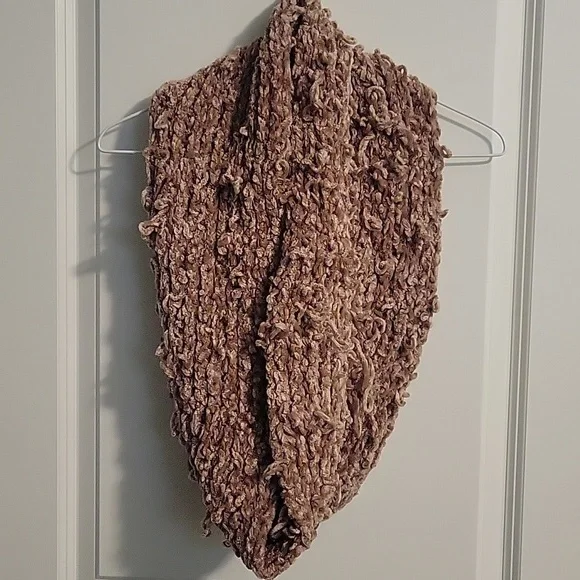 Infinity scarf rose pink