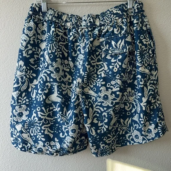 Tommy Bahama Men’s Lined Swim Trunks Large EUC