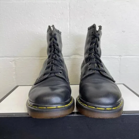 Dr. Martens 1460 Black Air Cushioned LeatherMade In England UK 5/MEN 6/WOMEN‎ 7