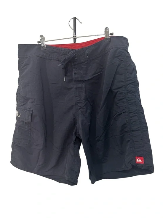 Quiksilver Blue Board Shorts designed for surf and swim activities men’s size 38
