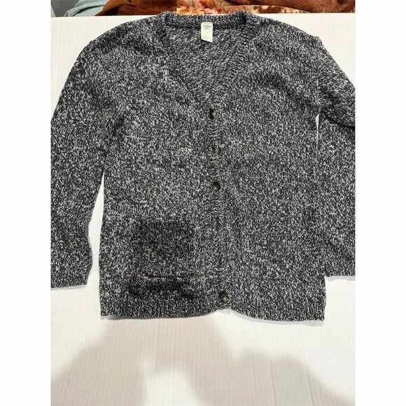 OshKosh B'gosh unisex Marled Knit Cardigan Sweater Size 10 Multicolor