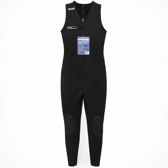 NeoSport Farmer John Neoprene Wetsuit Mens Size Extra Large Black 3mm NWT