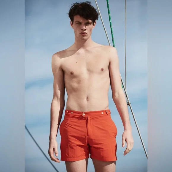 SOLID & STRIPED The Kennedy Swim Shorts Trunks
